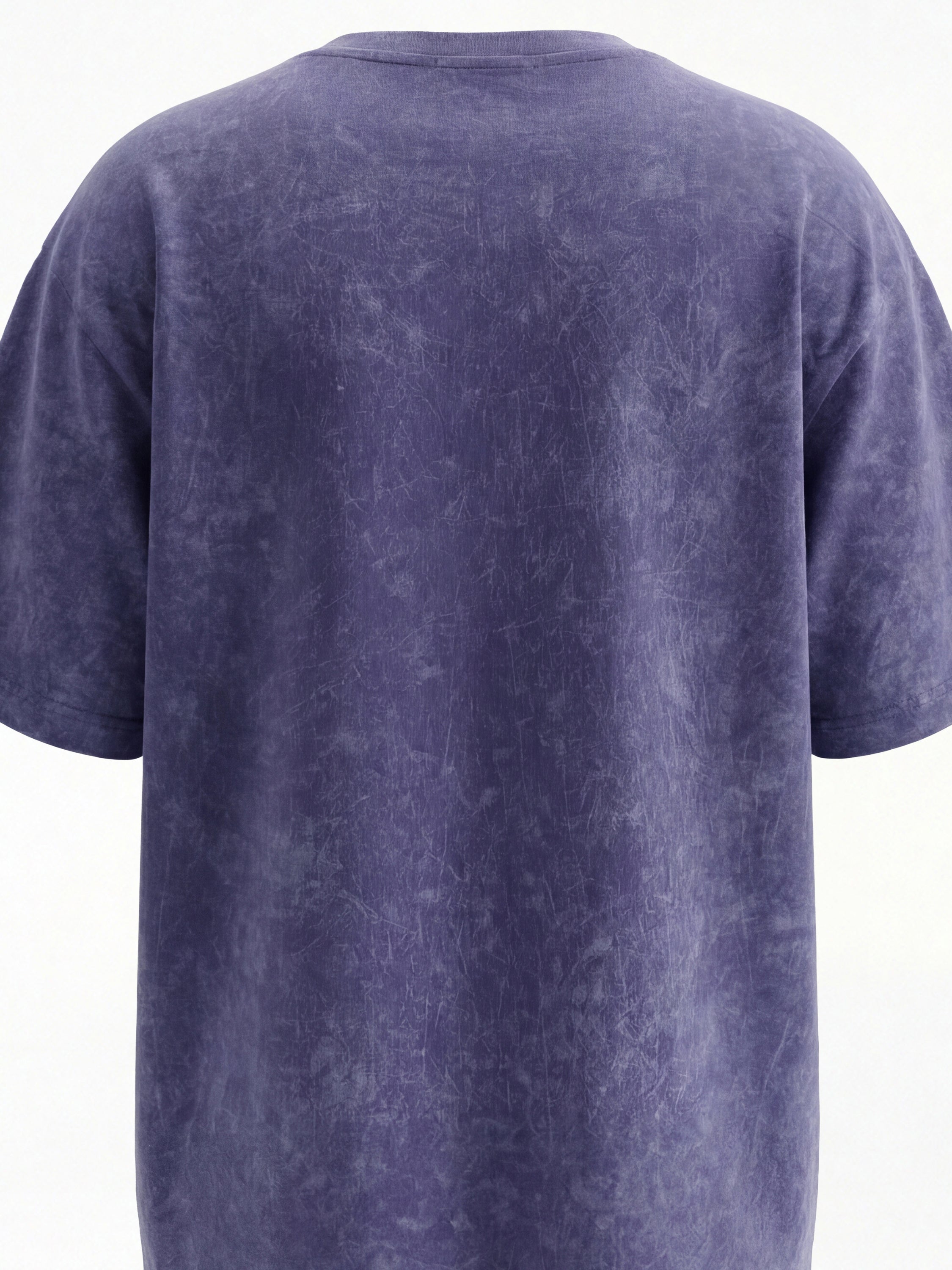 Highlander Men Blue Applique Round Neck T-Shirt - Blue - Image 2
