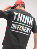 Highlander Men Red Printed Round Neck T-Shirt - Red - Image 1