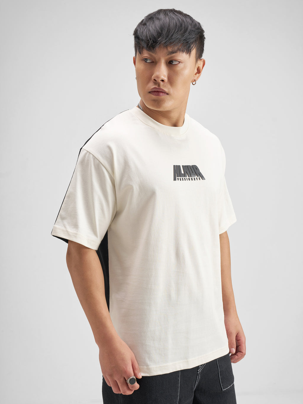 Highlander Men Off White Printed Round Neck T-Shirt - Off White - Image 6