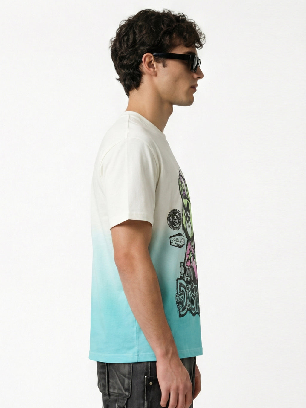 Highlander Men Multi Printed Round Neck T-Shirt - Multi - Image 7
