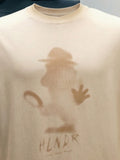 Highlander Men Tan Printed Round Neck T-Shirt - Tan - Image 1