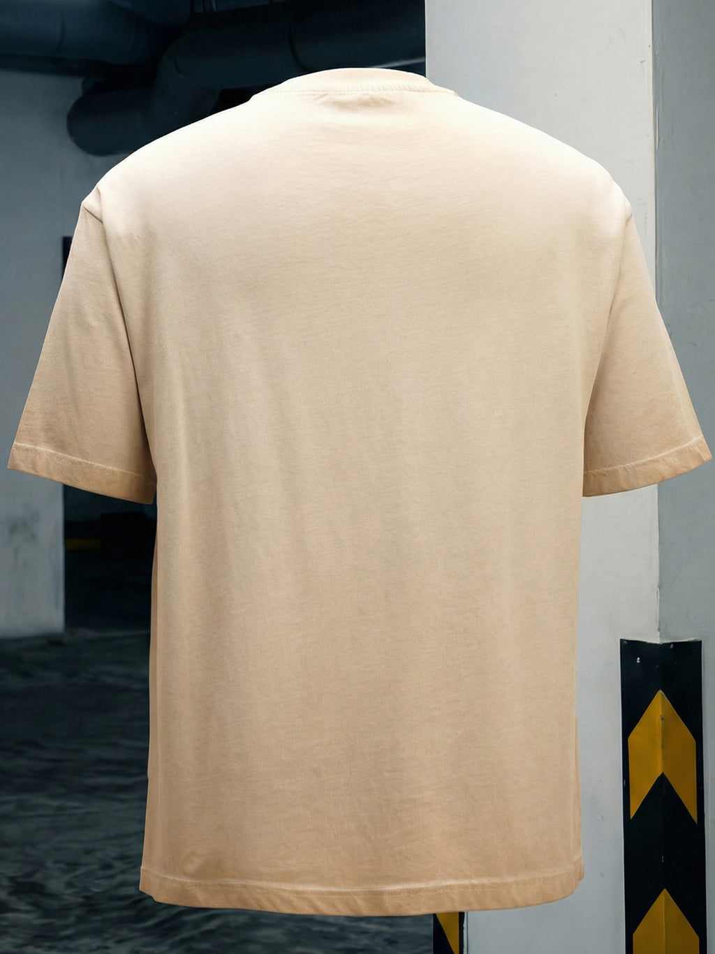 Highlander Men Tan Printed Round Neck T-Shirt - Tan - Image 2