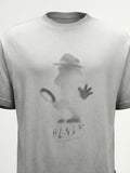 Highlander Men Grey Printed Round Neck T-Shirt - Grey - Image 1