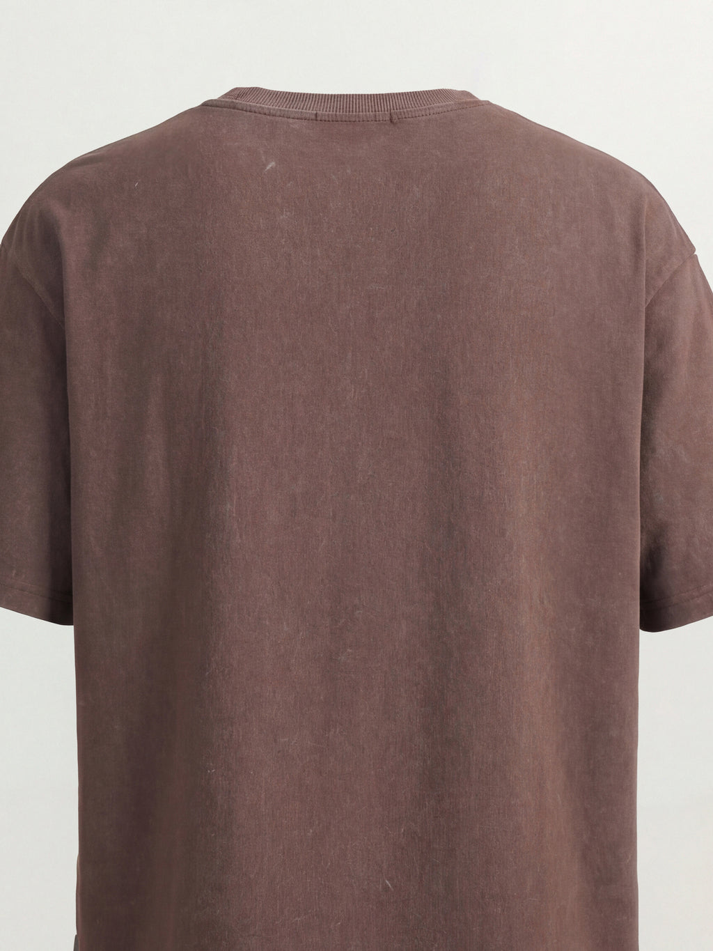 Highlander Men Brown Applique Round Neck T-Shirt - Brown - Image 2