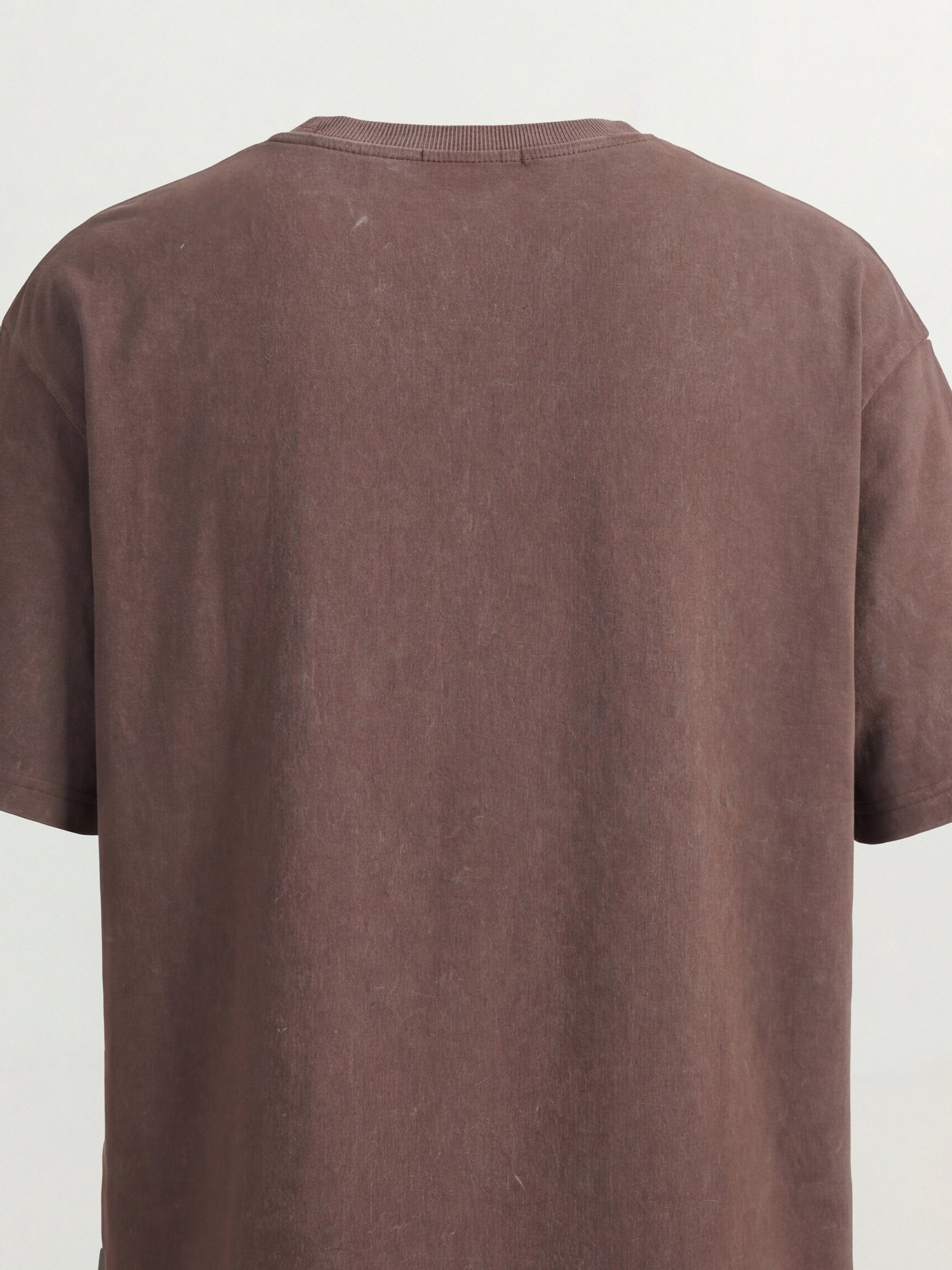 Highlander Men Brown Applique Round Neck T-Shirt - Brown - Image 2