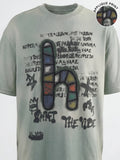 Highlander Men Green Printed Round Neck T-Shirt - Green - Image 1