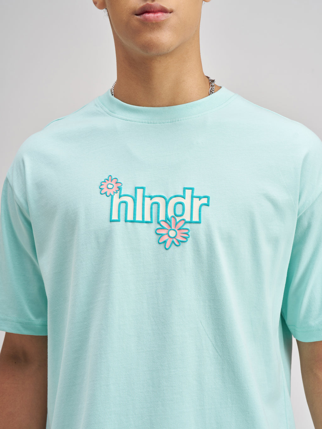 Highlander Men Blue Printed Round Neck T-Shirt - Blue - Image 7
