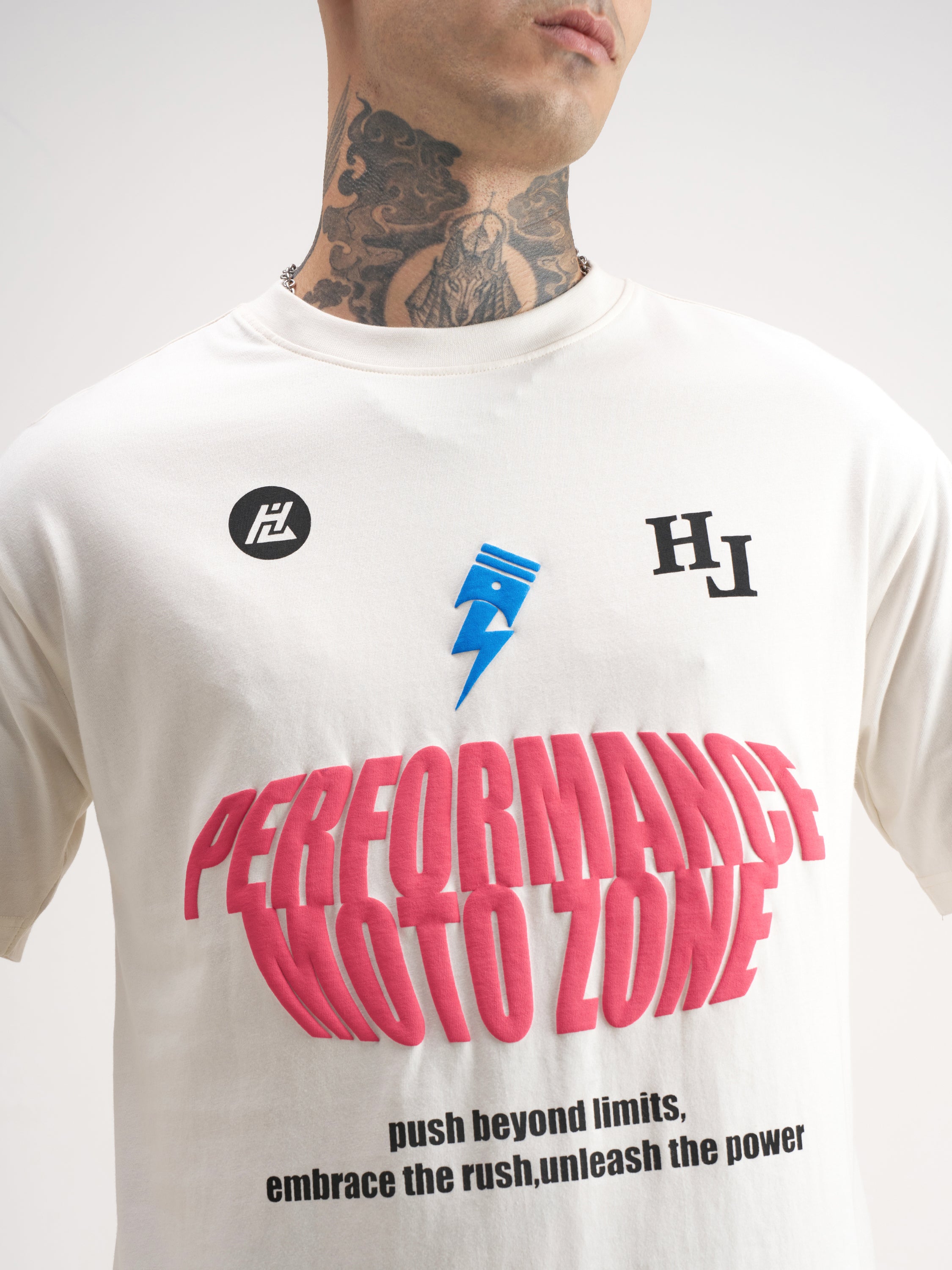 Highlander Men Off White Printed Round Neck T-Shirt - Off White - Image 7