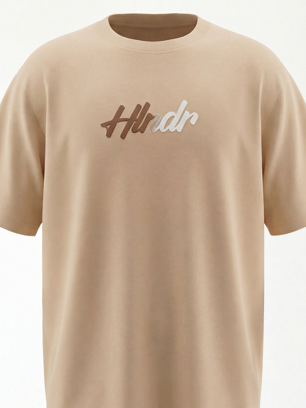 Highlander Men Beige Printed Round Neck T-Shirt - Beige - Image 2