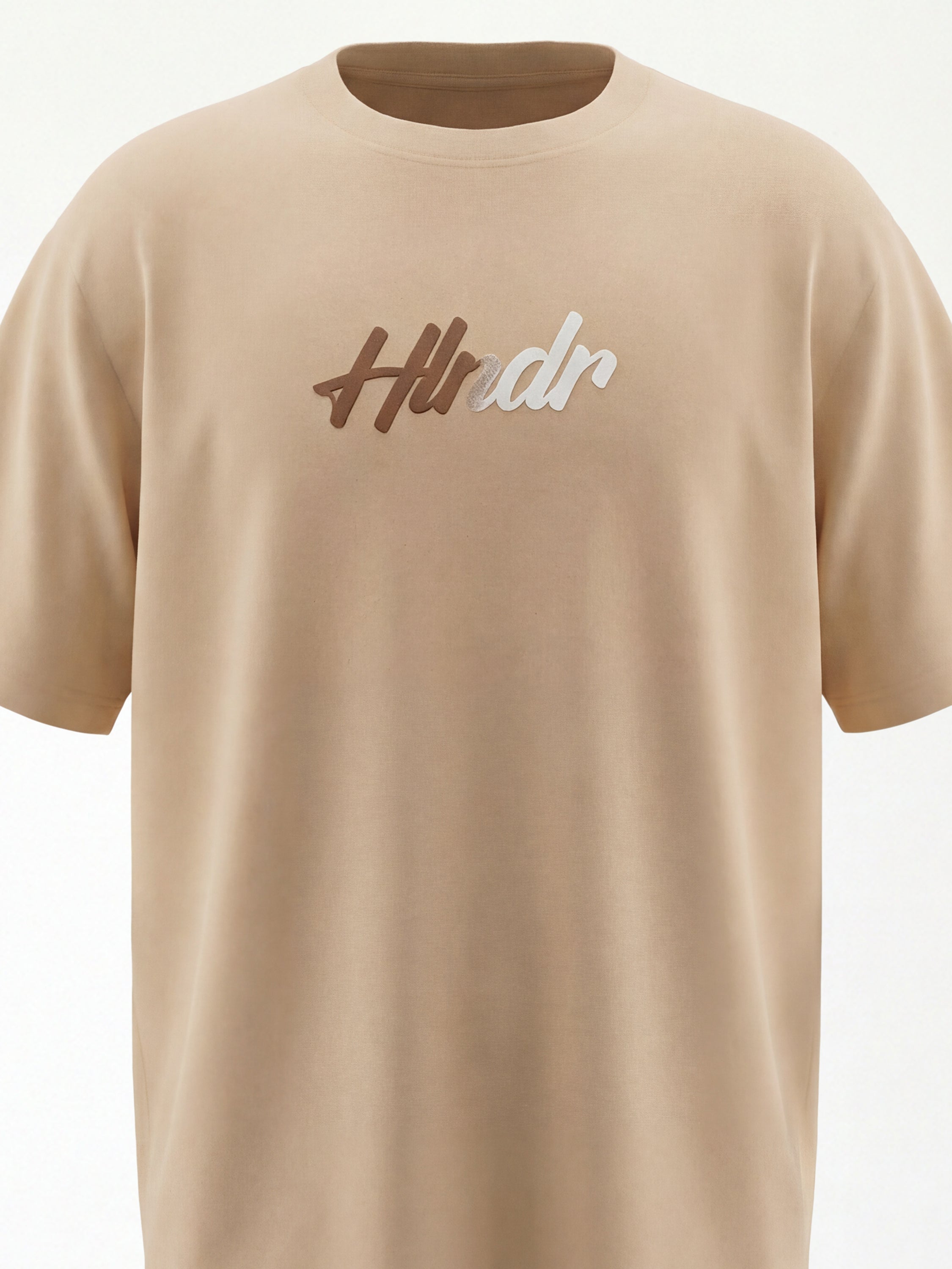 Highlander Men Beige Printed Round Neck T-Shirt - Beige - Image 2