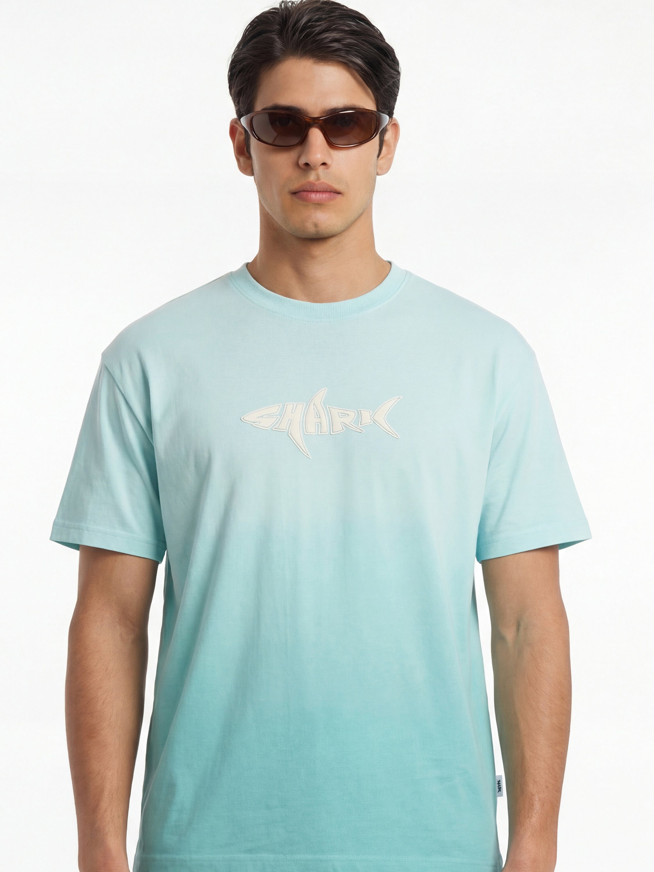 Highlander Men Blue Printed Round Neck T-Shirt - Blue - Image 4