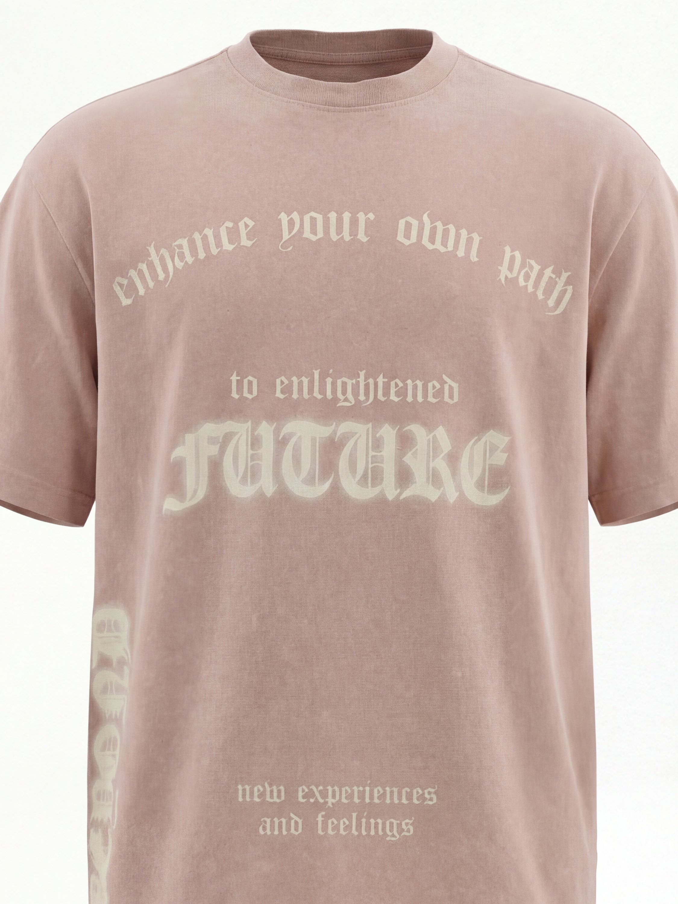 Highlander Men Green Printed Round Neck T-Shirt - Mauve - Image 1