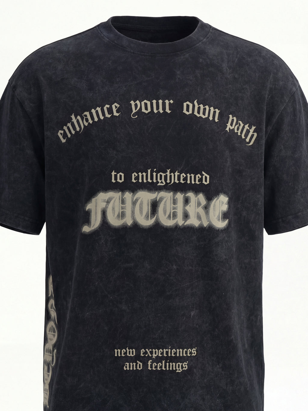 Highlander Men Black Printed Round Neck T-Shirt - Black - Image 1