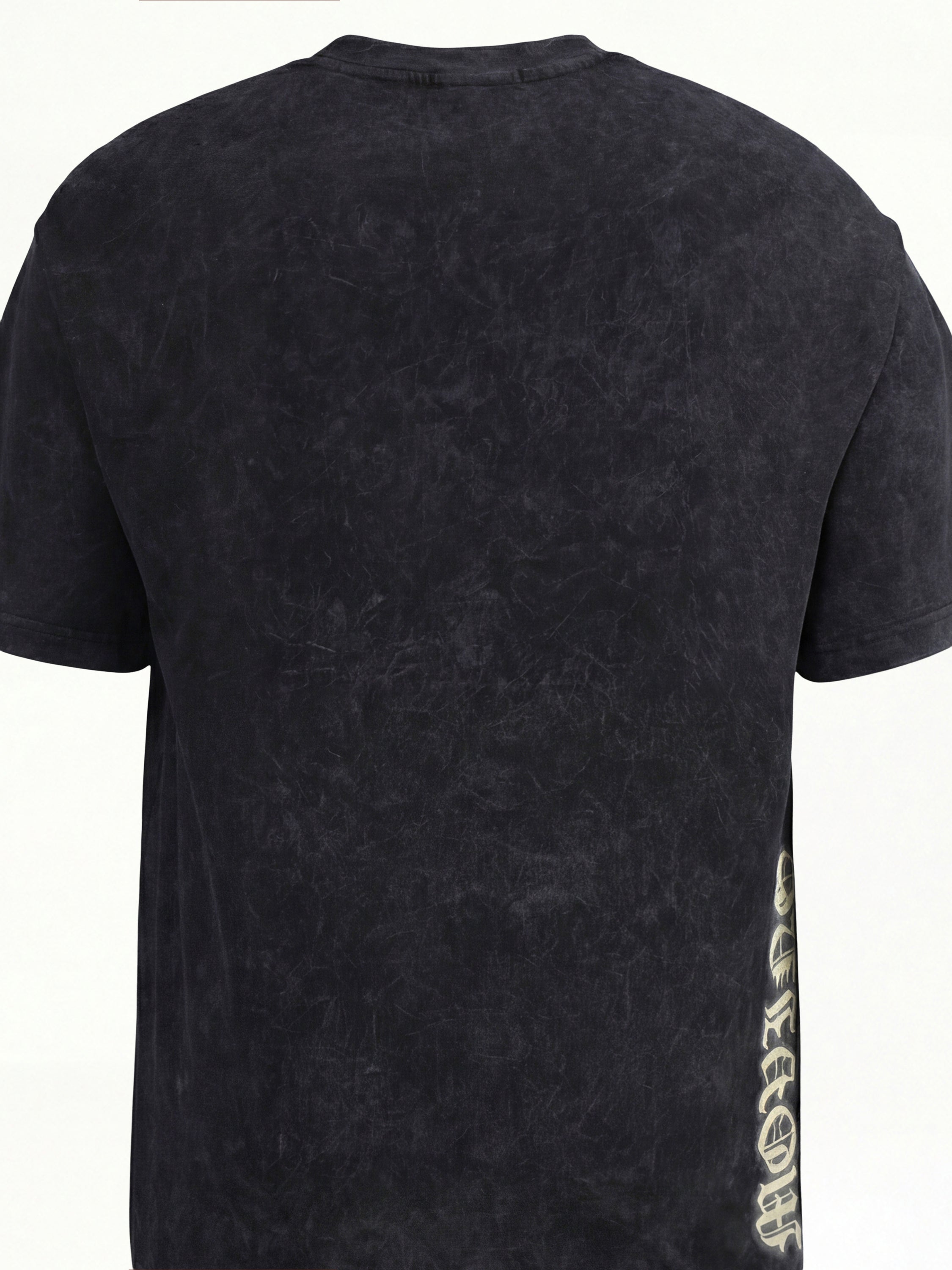 Highlander Men Black Printed Round Neck T-Shirt - Black - Image 2