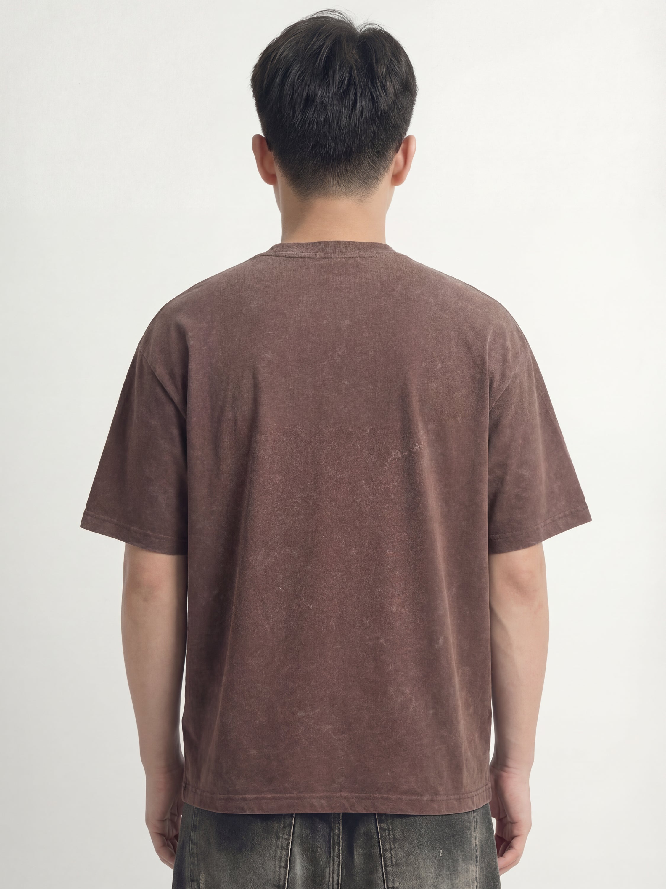 Highlander Men Brown Printed Round Neck T-Shirt - Brown - Image 5