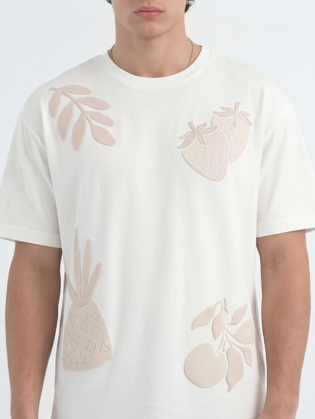 Highlander Men Off White Printed Round Neck T-Shirt - Off White - Image 7