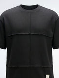Highlander Men Black Solid Round Neck T-Shirt - Black - Image 1