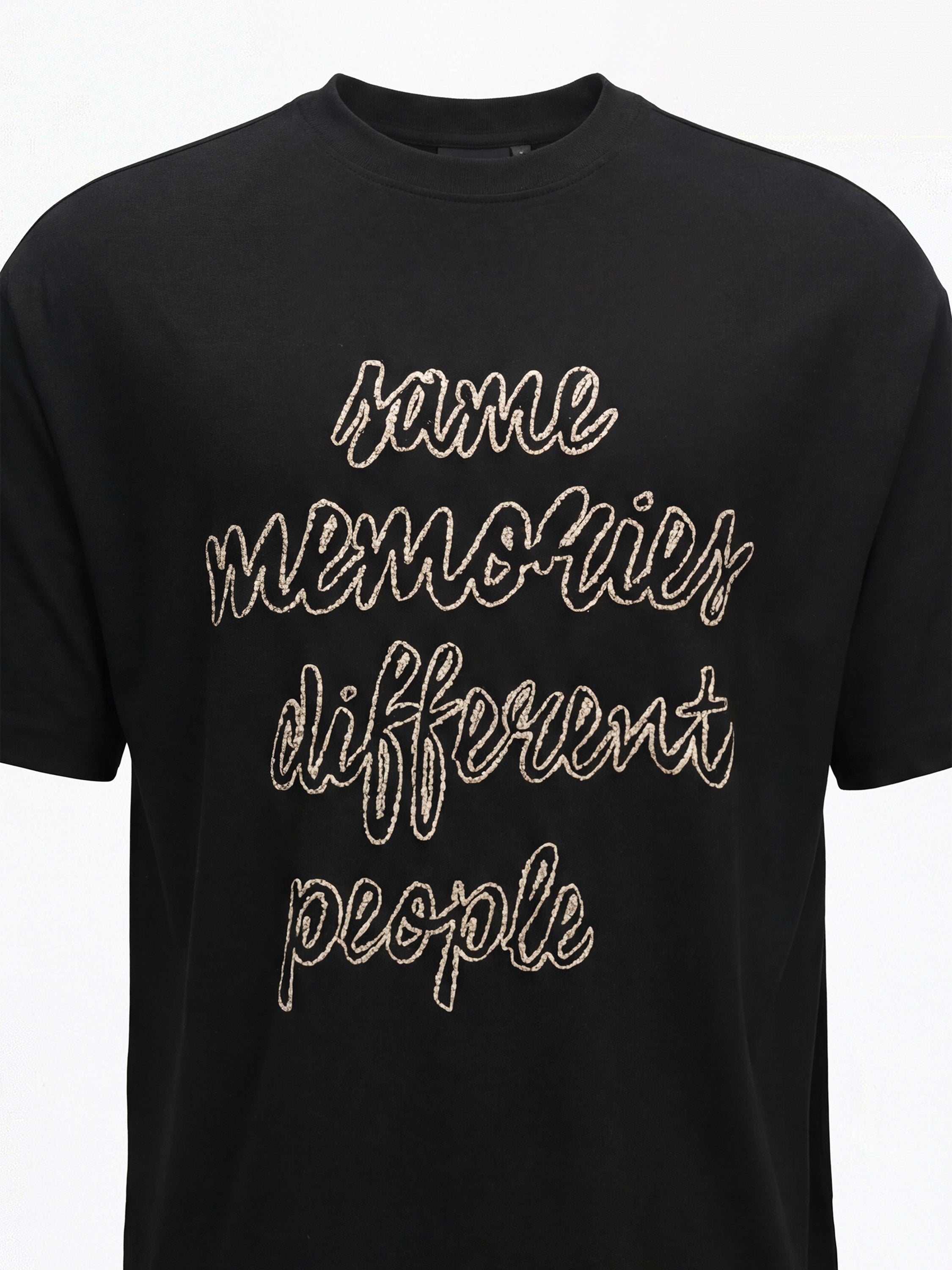 Highlander Men Black Printed Round Neck T-Shirt - Black - Image 1
