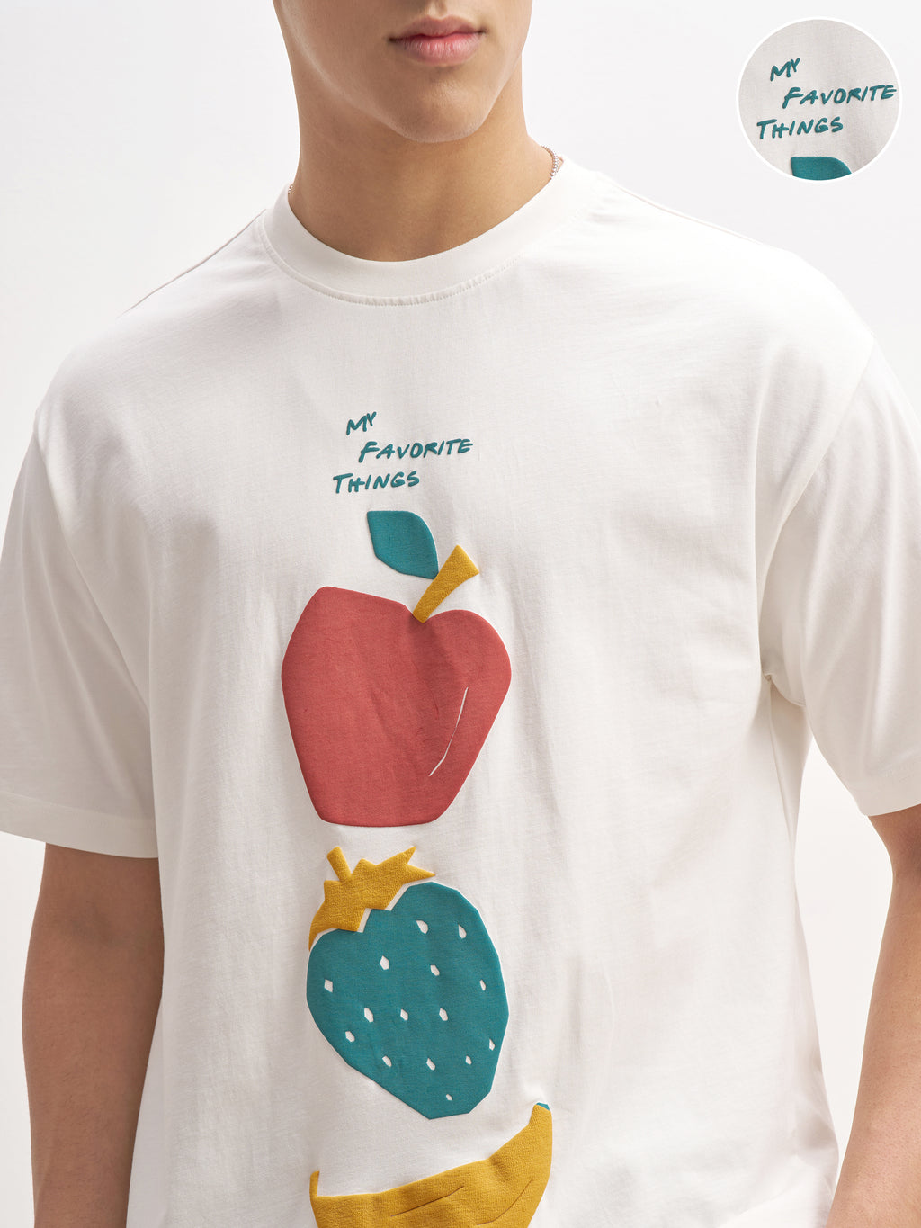 Highlander Men White Printed Round Neck T-Shirt - White - Image 5