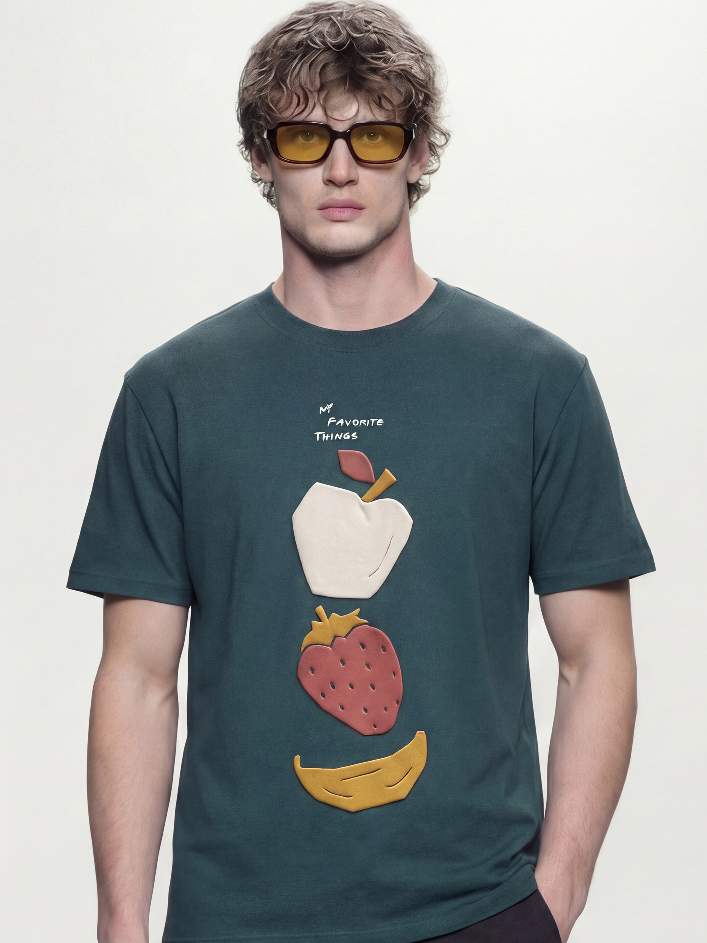 Highlander Men Green Printed Round Neck T-Shirt - Green - Image 3
