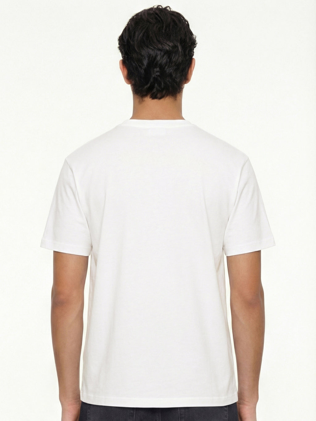 Highlander Men White Printed Round Neck T-Shirt - White - Image 4