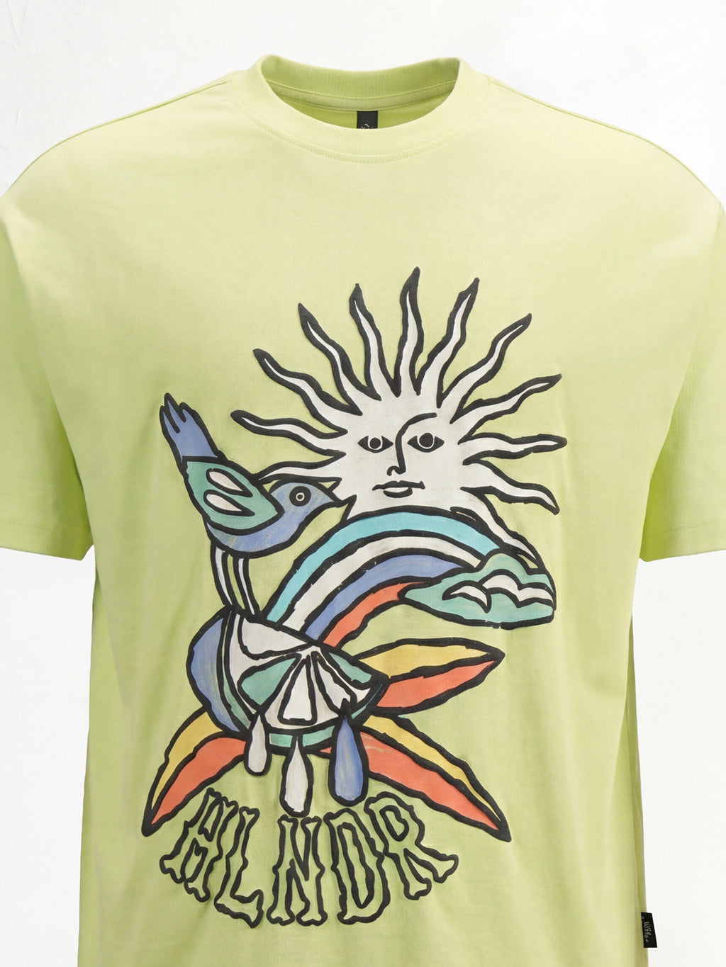 Highlander Men Green Printed Round Neck T-Shirt - Green - Image 1