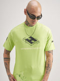 Highlander Men Green Printed Round Neck T-Shirt - Green - Image 1