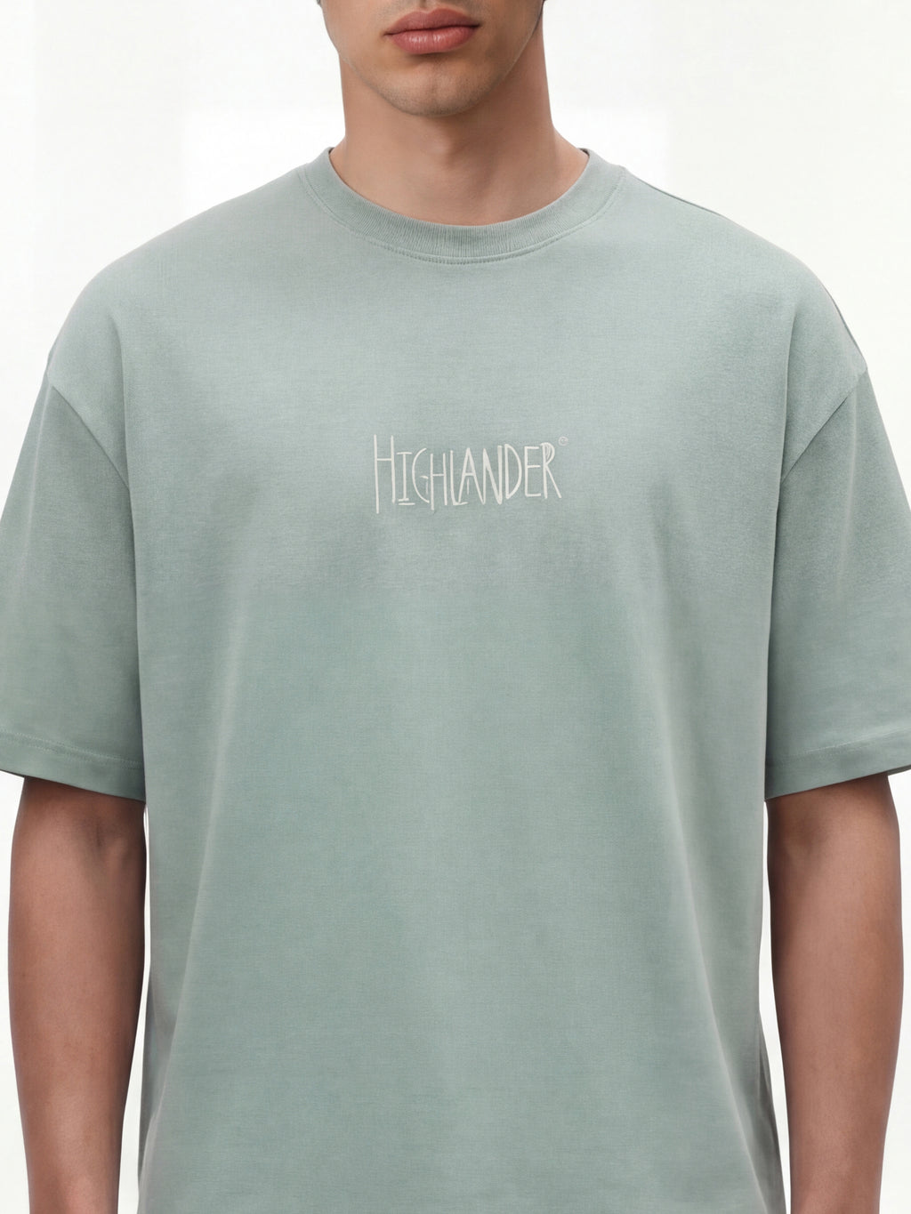 Highlander Men Green Printed Round Neck T-Shirt - Green - Image 8