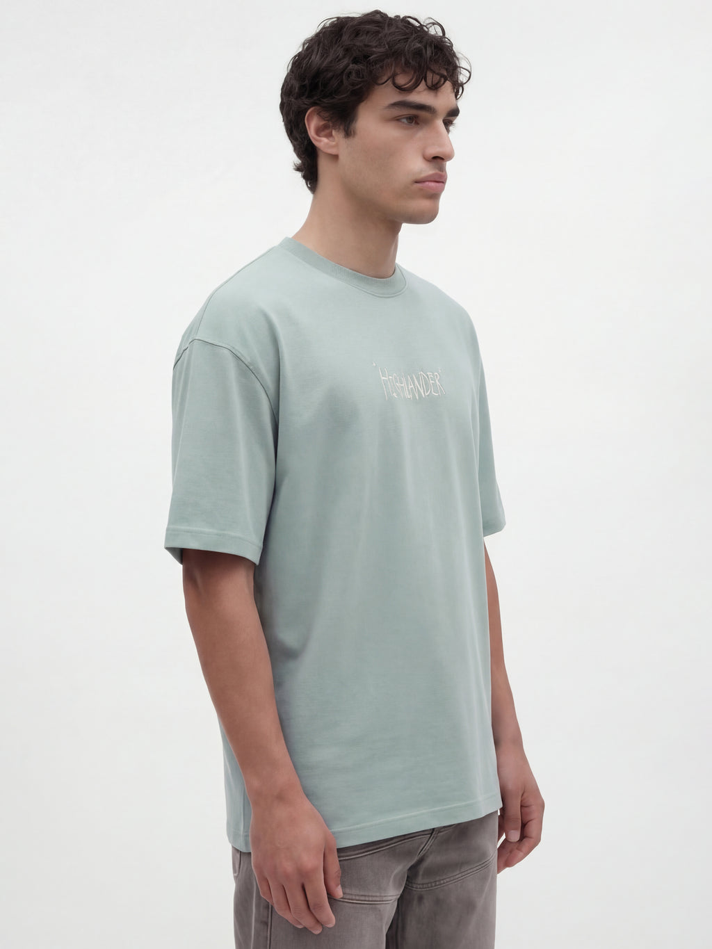 Highlander Men Green Printed Round Neck T-Shirt - Green - Image 9