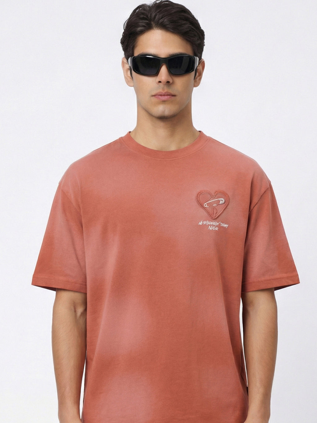 Highlander Men Brown Printed Round Neck T-Shirt - Brown - Image 3
