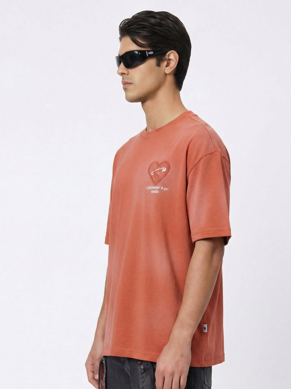 Highlander Men Brown Printed Round Neck T-Shirt - Brown - Image 6