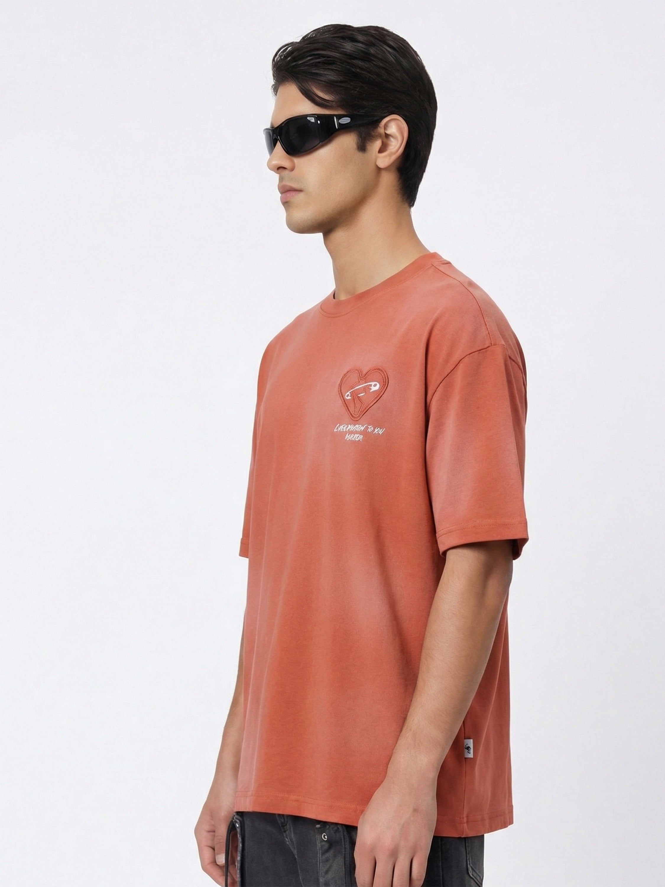 Highlander Men Brown Printed Round Neck T-Shirt - Brown - Image 6