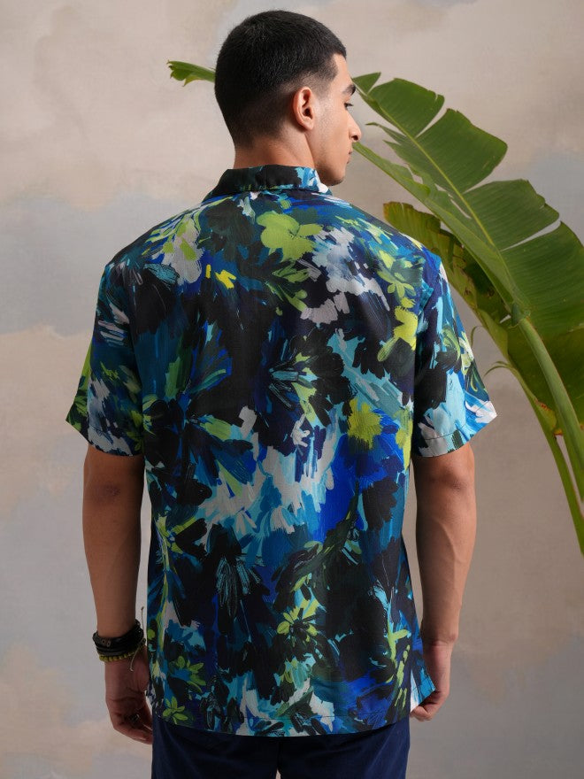 Highlander Men Multi Printed Regular Fit Casual Shirt - Multi - Image 3