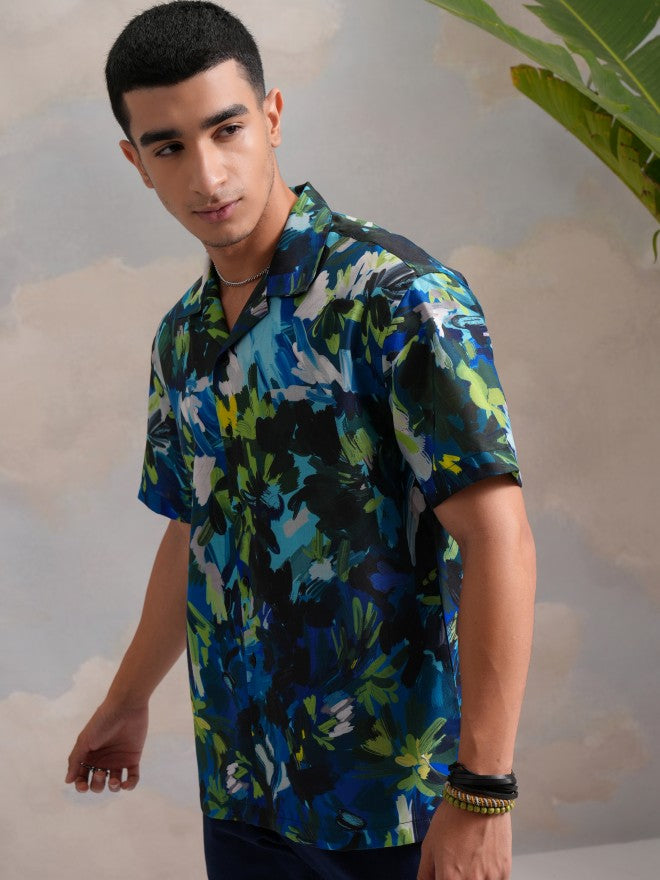 Highlander Men Multi Printed Regular Fit Casual Shirt - Multi - Image 4