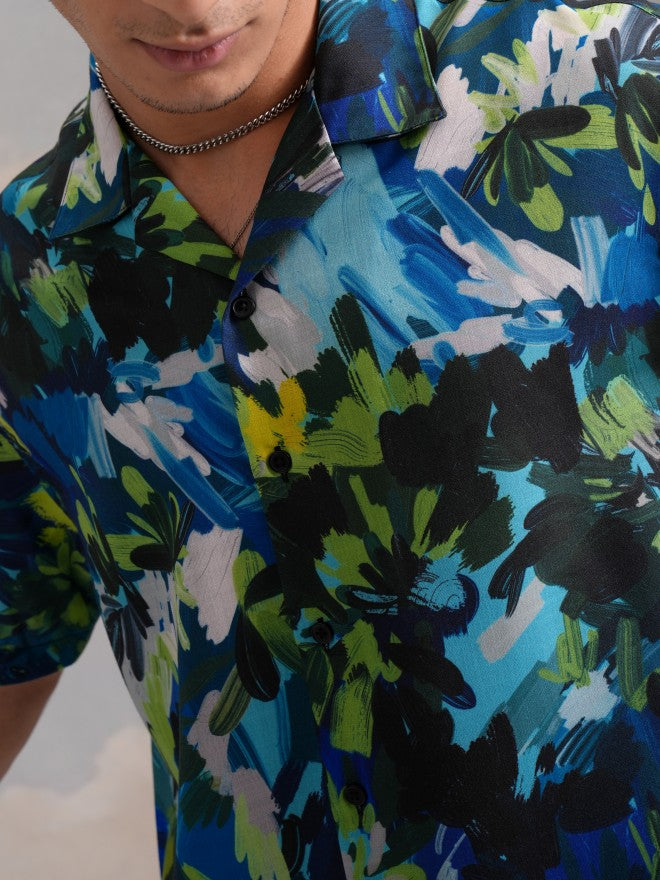 Highlander Men Multi Printed Regular Fit Casual Shirt - Multi - Image 5
