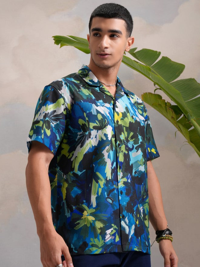 Highlander Men Multi Printed Regular Fit Casual Shirt - Multi - Image 6
