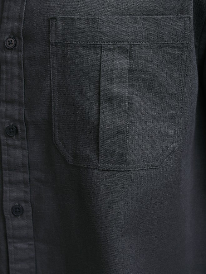 Highlander Men Grey Solid Relaxed Fit Casual Shirt - Grey - Image 7