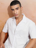 Highlander Men Grey Solid Relaxed Fit Casual Shirt - Grey - Image 1