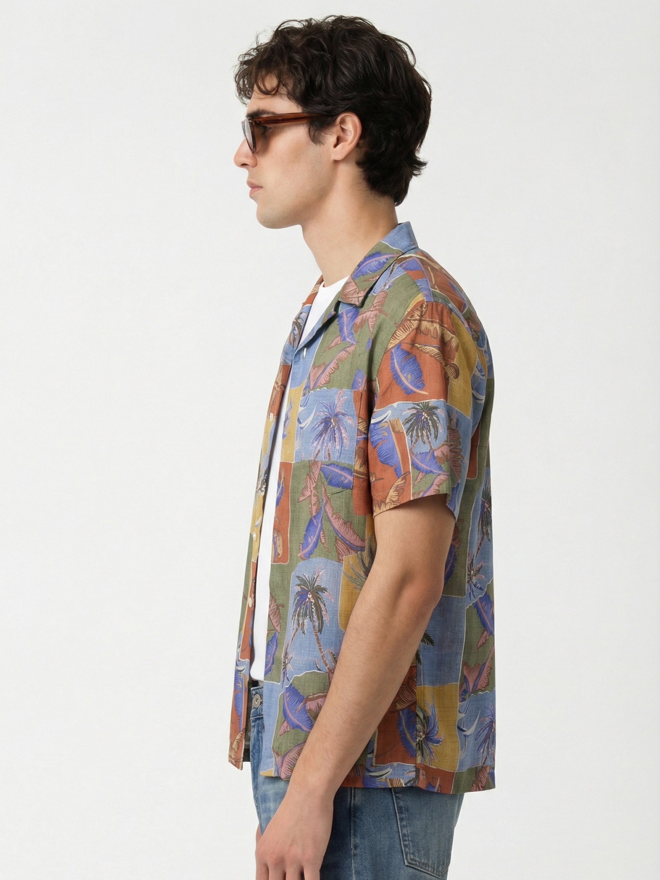 Highlander Men Multi Printed Relaxed Fit Casual Shirt - Multi - Image 4