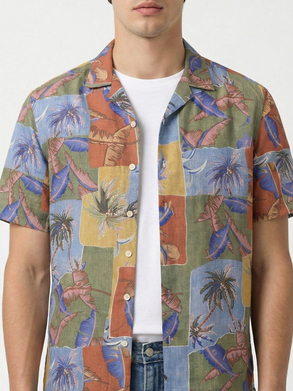 Highlander Men Multi Printed Relaxed Fit Casual Shirt - Multi - Image 5