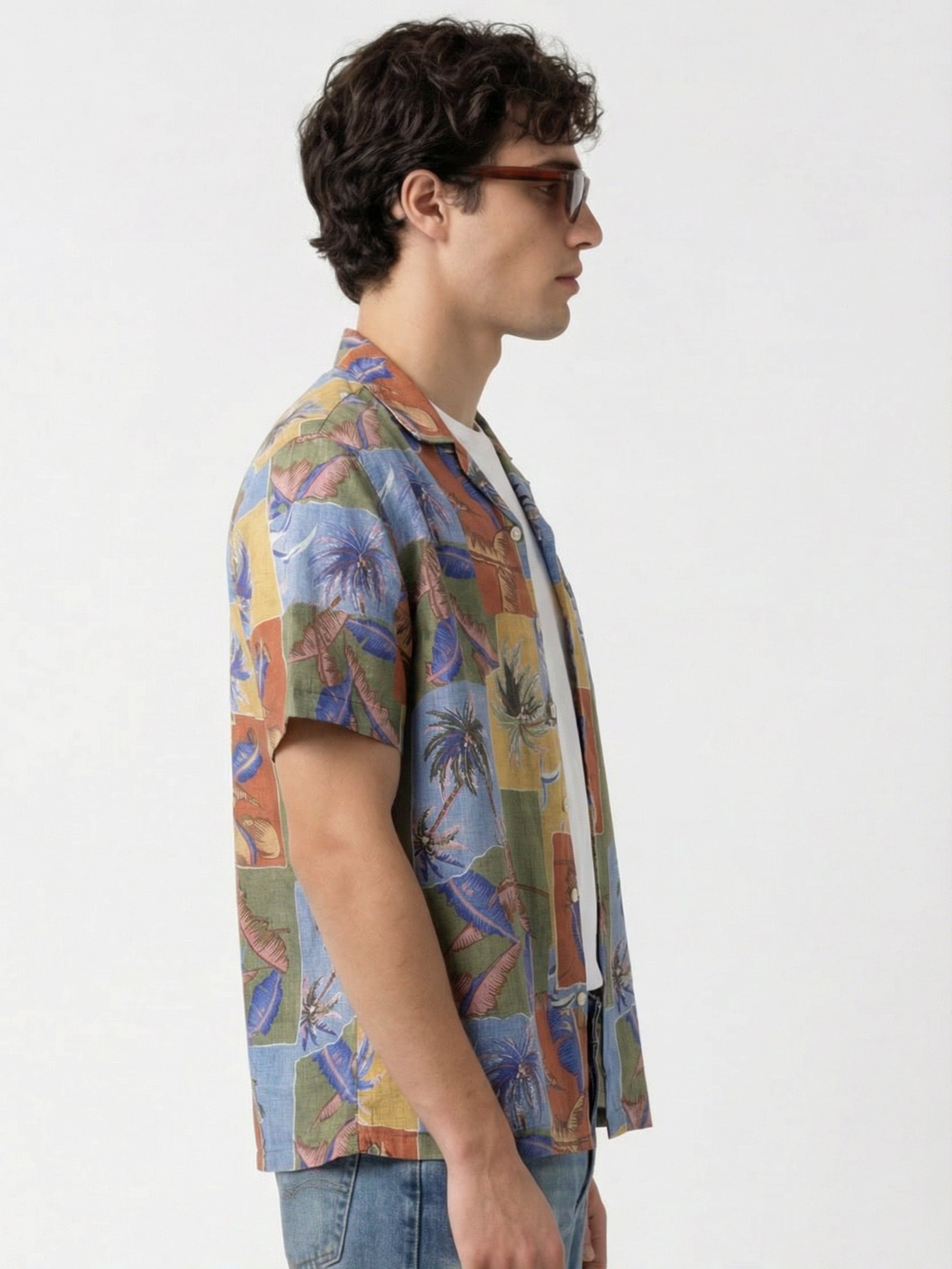 Highlander Men Multi Printed Relaxed Fit Casual Shirt - Multi - Image 6
