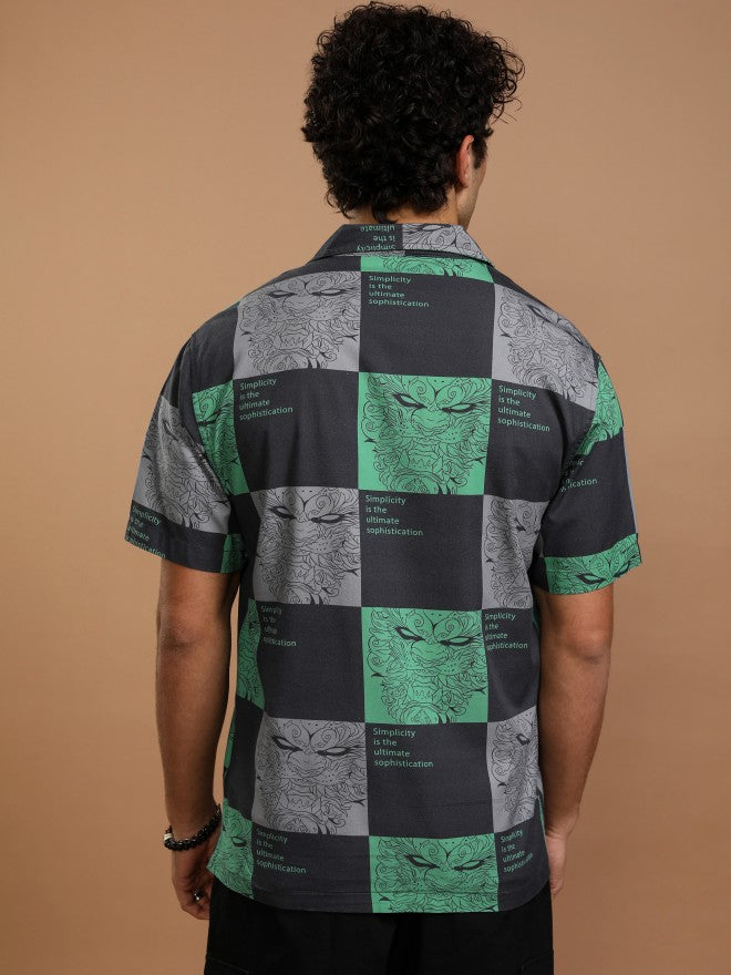 Highlander Men Multi Printed Relaxed Fit Casual Shirt - Multi - Image 3