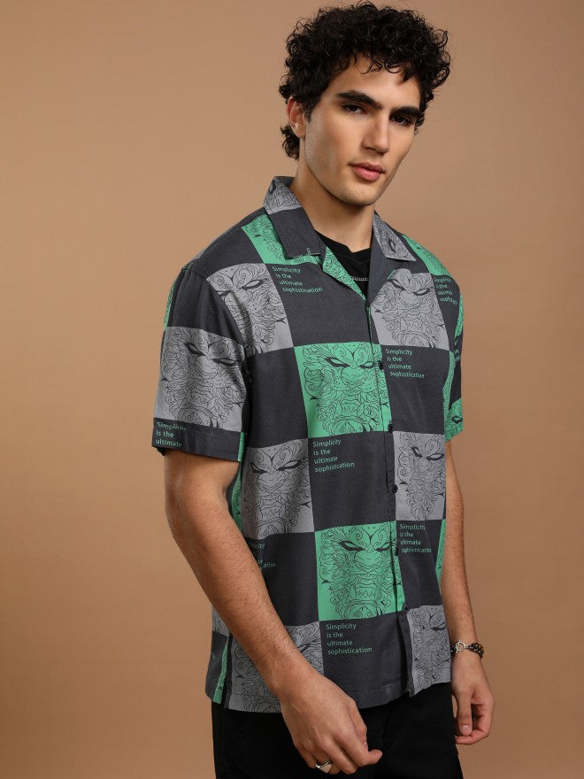 Highlander Men Multi Printed Relaxed Fit Casual Shirt - Multi - Image 6