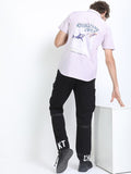 Highlander Men Pink Printed Slim Fit Casual Shirt - Pink - Image 1