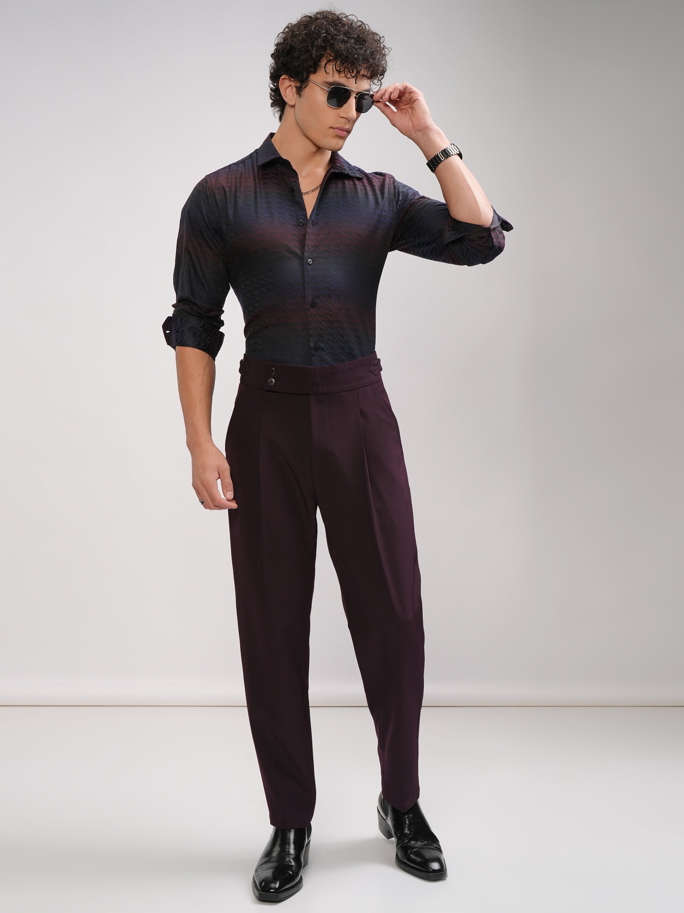 Highlander Men Multi Printed Slim Fit Casual Shirt - Multi - Image 2