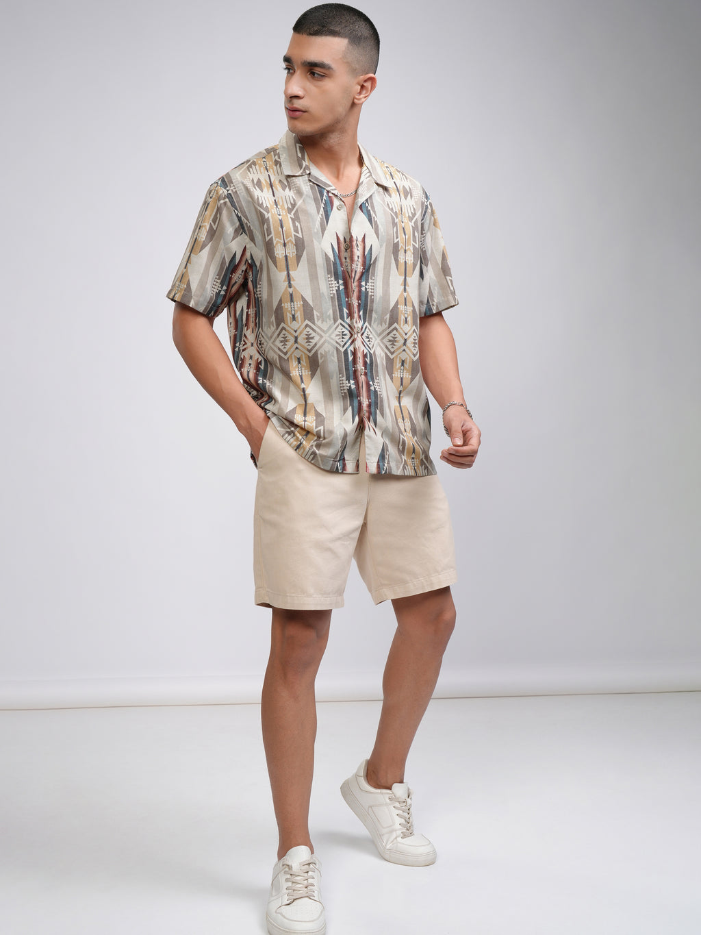 Highlander Men Multi Printed Relaxed Fit Casual Shirt - Multi - Image 2