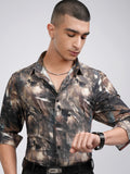 Highlander Men Multi Printed Slim Fit Casual Shirt - Multi - Image 1