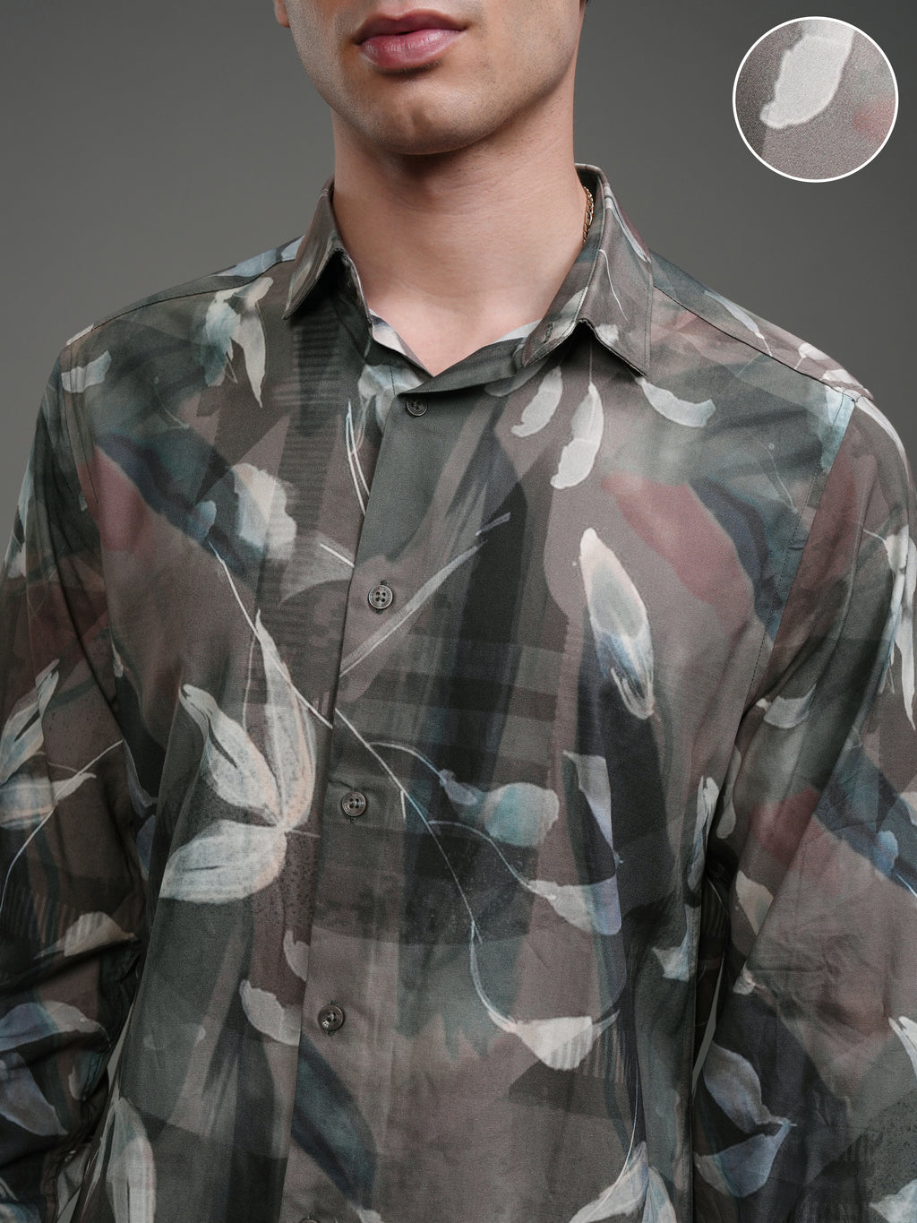 Highlander Men Multi Printed Slim Fit Casual Shirt - Multi - Image 5