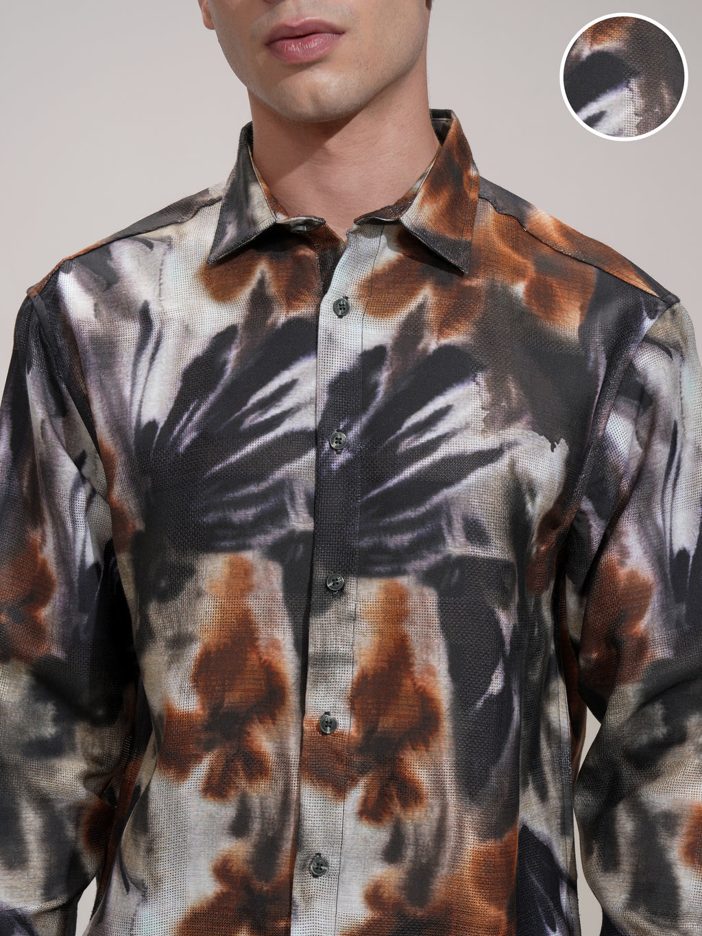 Highlander Men Multi Printed Relaxed Fit Casual Shirt - Multi - Image 5