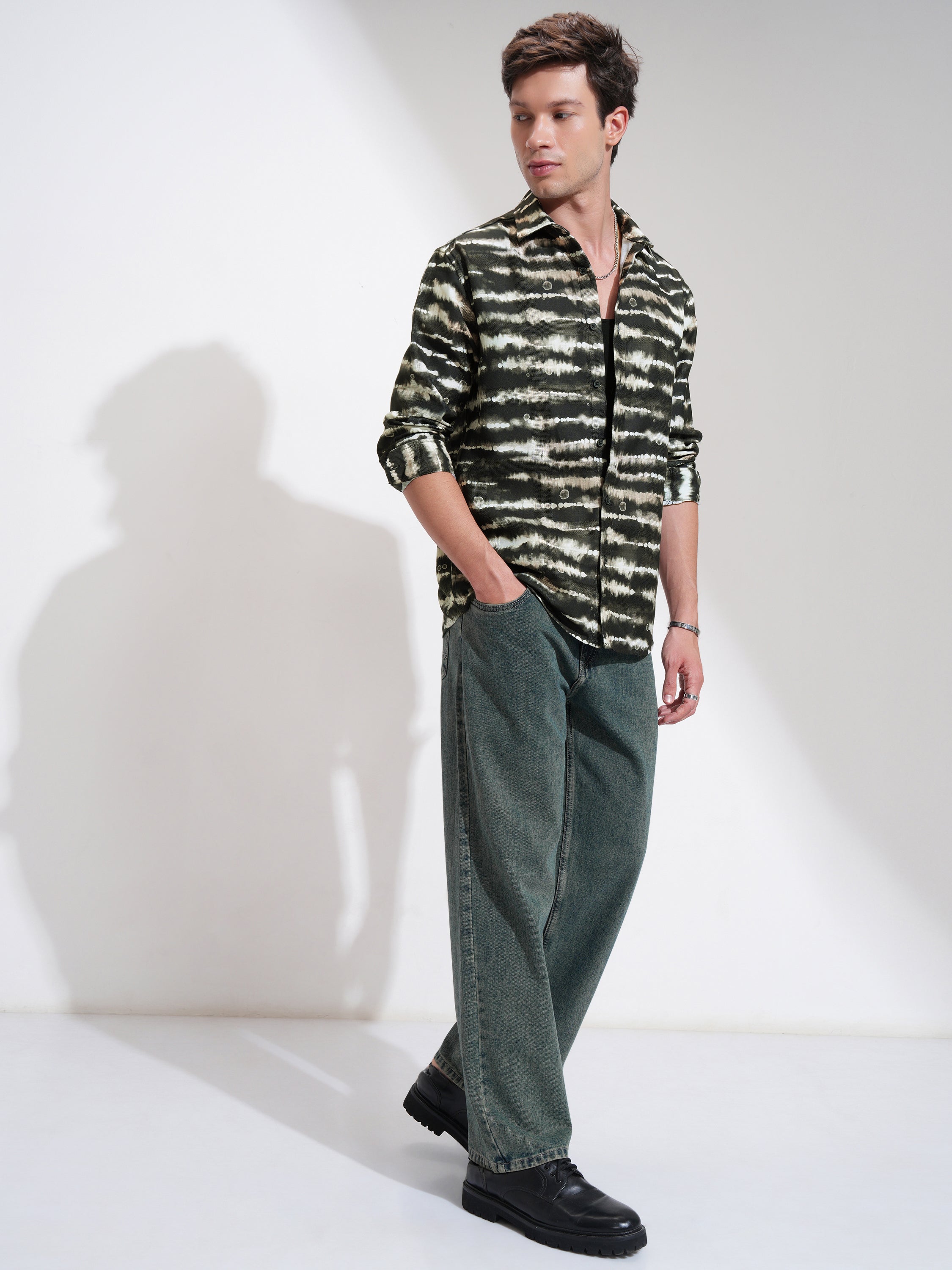 Highlander Men Multi Printed Relaxed Fit Casual Shirt - Multi - Image 2